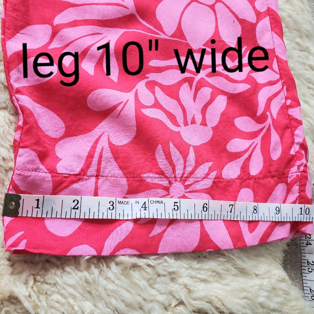 Pink Floral Ruffle Waist Pants - Picture 8 of 8